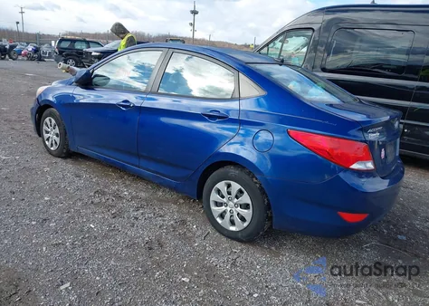 2015 Hyundai Accent Gls из США, поврежденный, VIN KMHCT4AE6FU881886